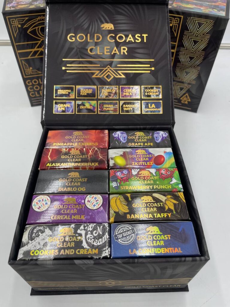 gold coast clear cart 