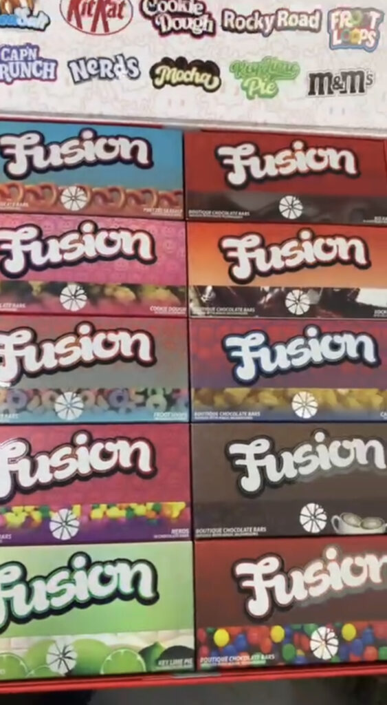 FUSION MUSHROOM CHOCOLATE BARS