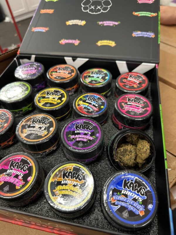 KAWS Moonrocks exotic variety pack
