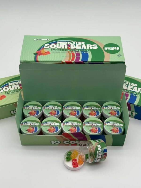 Medicated 600 mg Edible Gummies