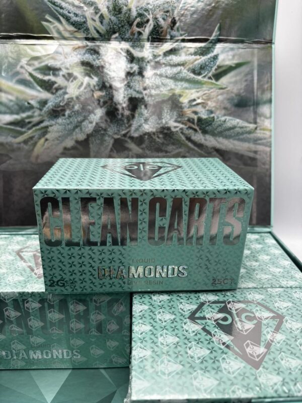 Clean Carts 2g Liquid Diamonds TIFFANY BLUE BOX